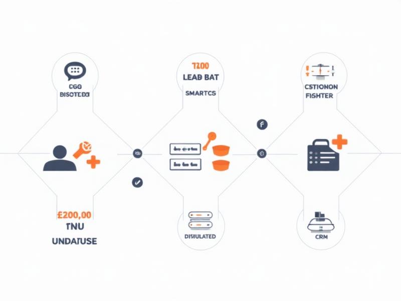 Lead Capture and Qualification Process Infographic